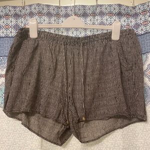 Striped Soft Shorts